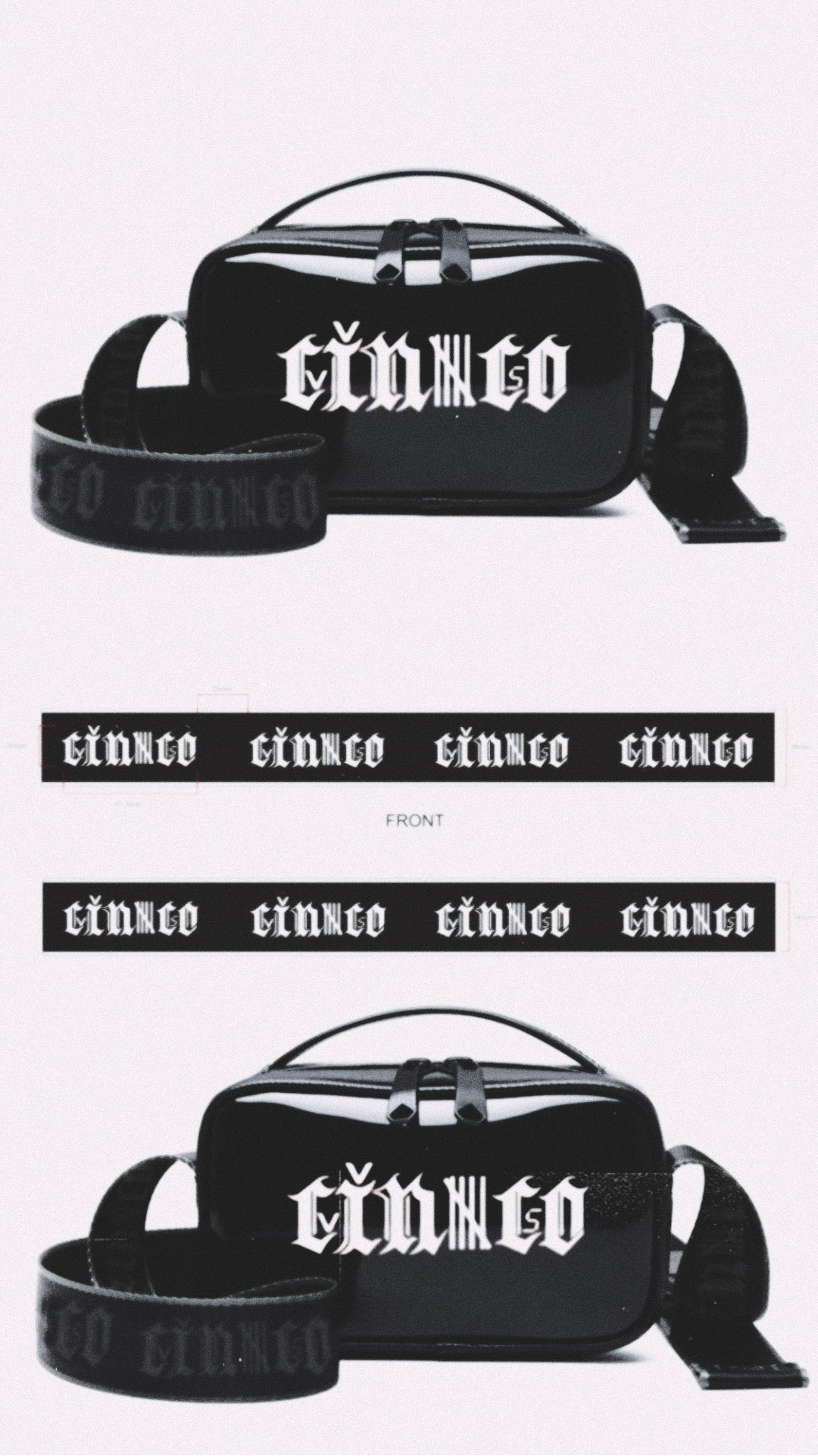 UNISEX CINCO SHOULDER BAG